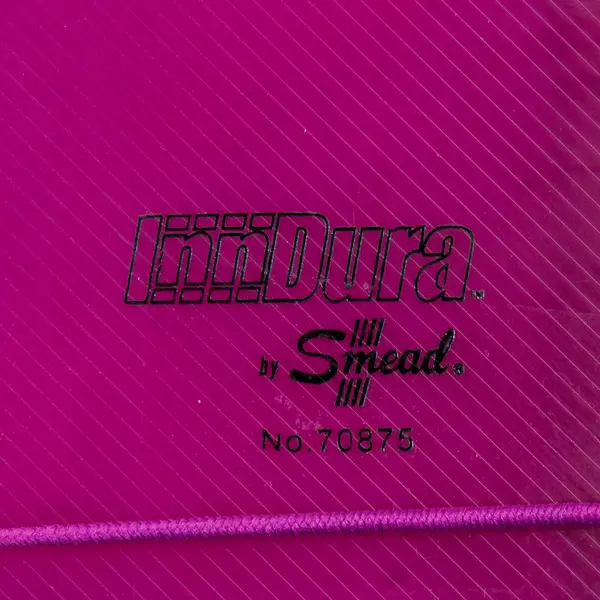 Lot of 3 Inndura by Smead Expanding File Folder Green Pink and Purple