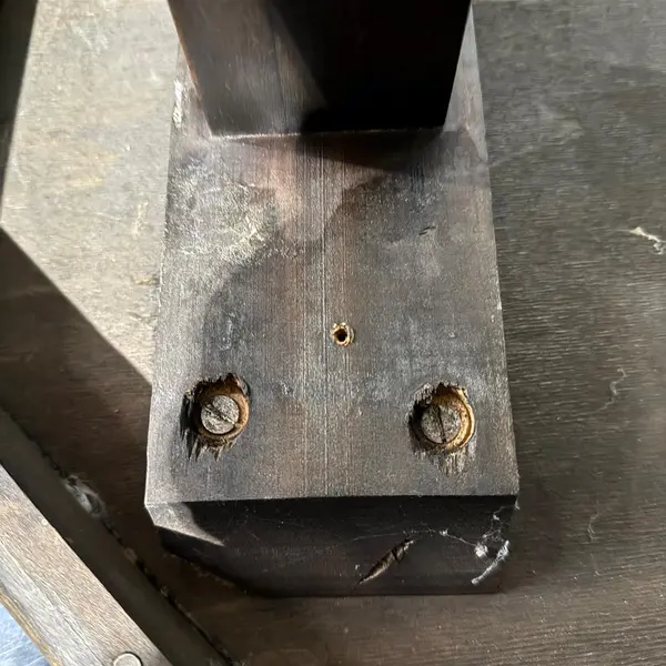 Vintage Regency Style Octagon Wood Console Table  - Freight / Local Pickup