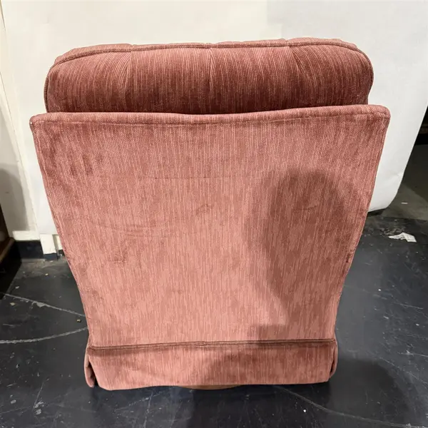 Vintage La-Z-Boy Pinkish/Red Swivel Upholstered Arm Chair- Local Pickup Only