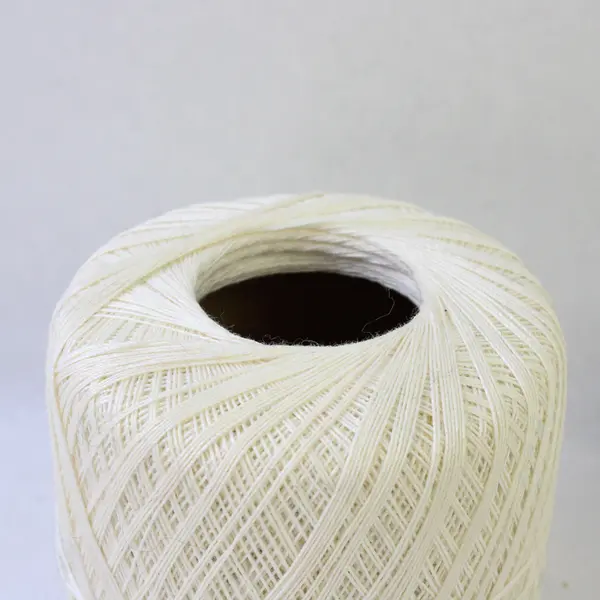 Lot of 2 Small Skeins of White Acrylic Yarn 