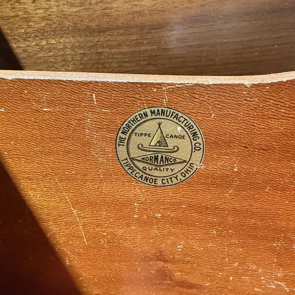 Vtg 1950s-60s Northern Manufacturing Co Wood Armoire  - Freight / Local Pickup