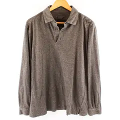 J.S. A. Bank Reserve Men's Cotton Collared Sweater Black/Brown L