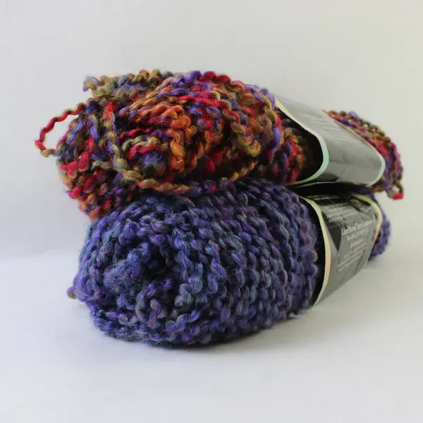 Lot of 2 Skeins of Lion Brand Homespun Mixed Colors Yarn Art #790