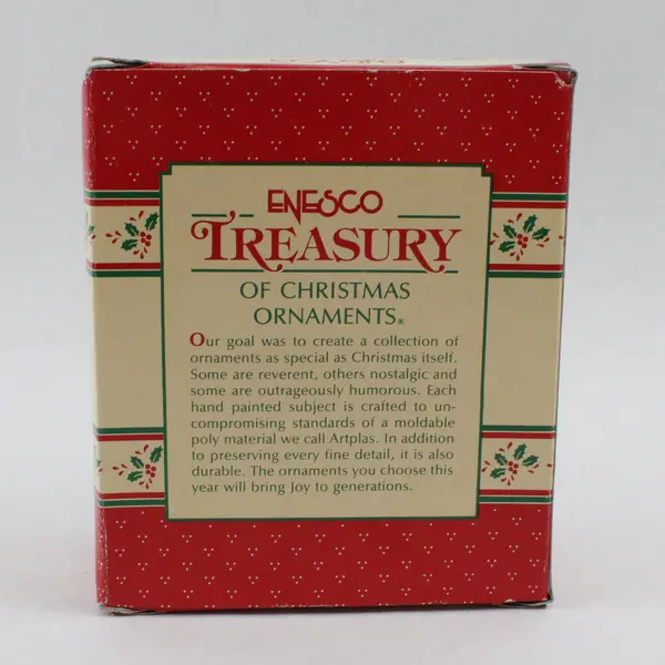 VTG 1991 Enesco Nine Dancers Dancing Christmas Ornament