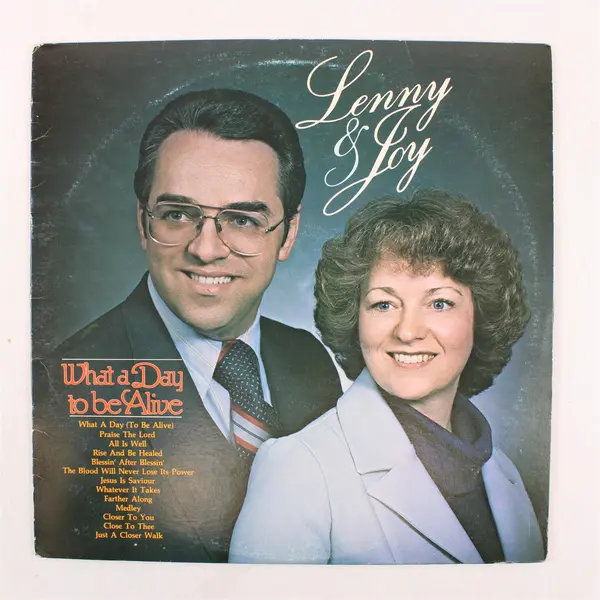 Lenny & Joy "What A Day To Be Alive" 12" Vinyl Record