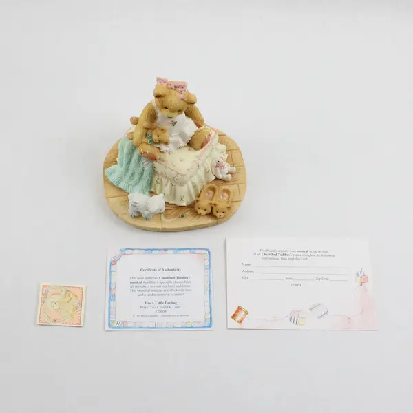 Cherished Teddies by Enesco I'm A Little Darling Au Clair De Lune Music Box