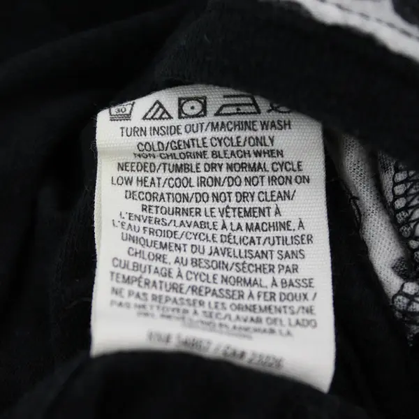 Pink Victoria's Secret Black Bedazzled Short Sleeve Shirt Top Women's Size XS