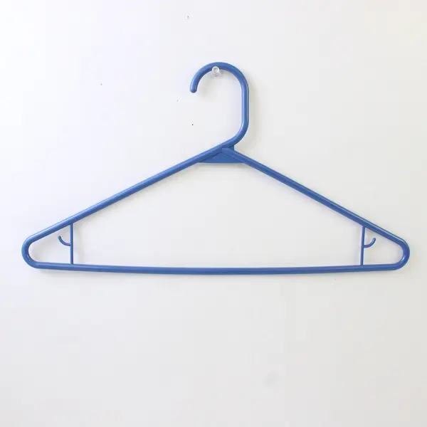 Mixed Lot of 10 Varied Blue Plastic Clothes Hangers Closet Storage