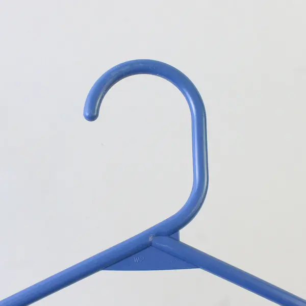 Mixed Lot of 10 Varied Blue Plastic Clothes Hangers Closet Storage