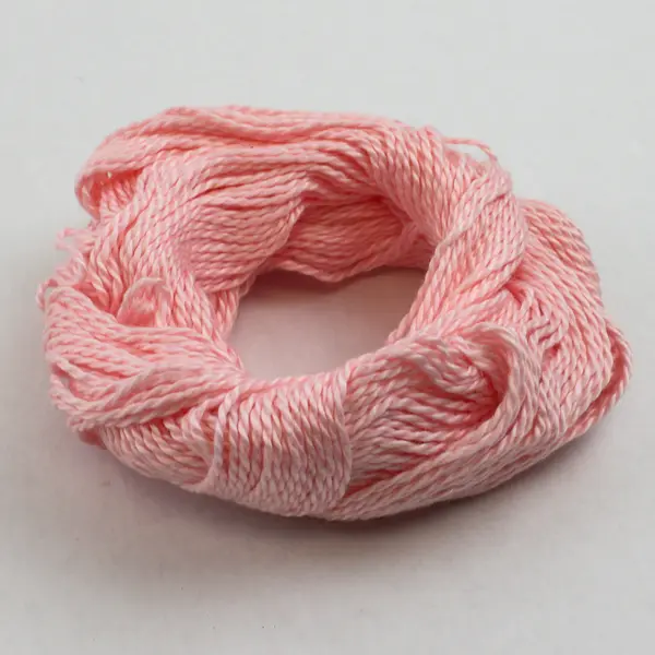 Lot of 4 Skeins of Pale Pink Yarn, 2 are Unger's Cotton Crepe