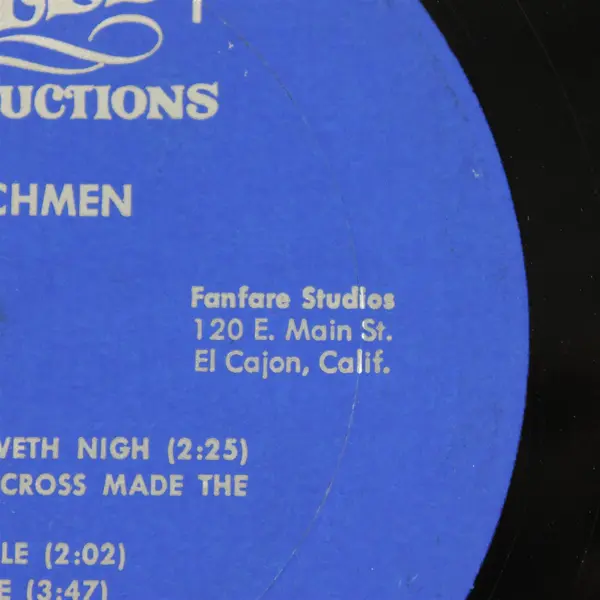 The Watchmen Time for 12" Vinyl Record