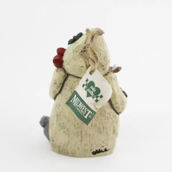 1997 Midwest Cannon Falls Eddie Walker Santa W/ Reindeer Fawn Ornament