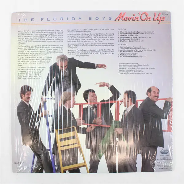 The Florida Boys - Movin' On Up -12" Vinyl Record