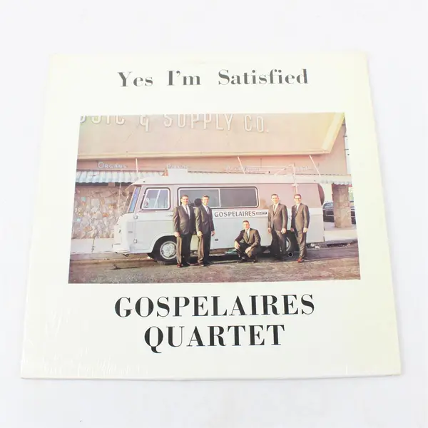 The Gospelaires Quartet "Yes I'm Satisfied"  - "12 Vinyl Record
