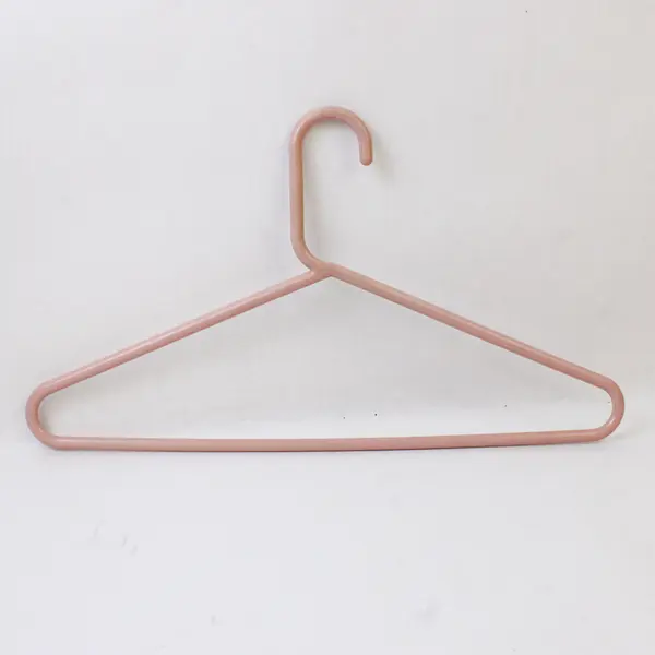 Mixed Lot of 10 Coral Plastic Clothes Hangers