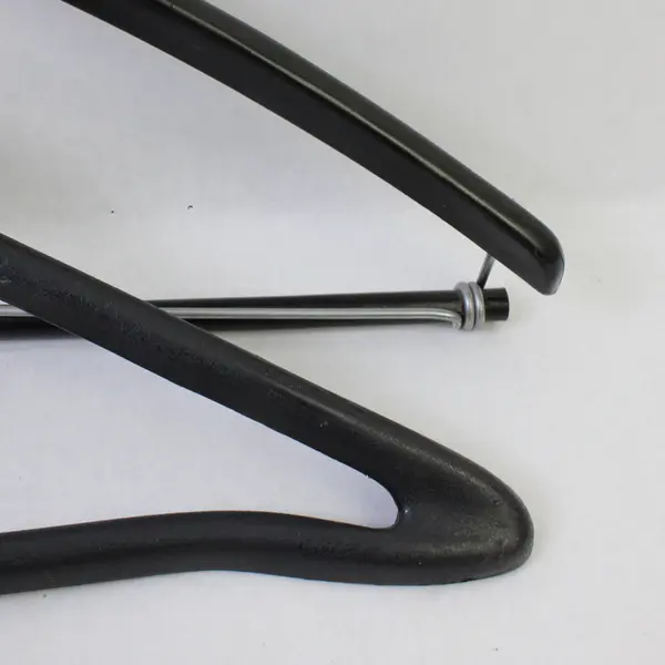 Mixed Lot of 5 Black Suit Hangers Closet Storage