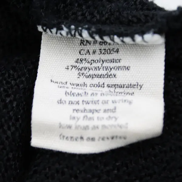 Pins And Needles Solid Black Knit Long Sleeve Cardigan Top Women's Size S