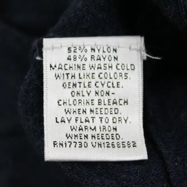 Mossimo Solid Navy Blue Color Knit Half Length Sleeve Cardigan Top Womens Size M