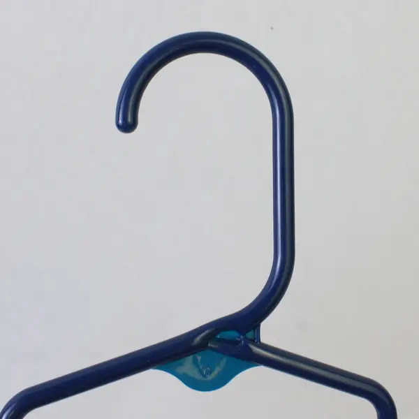 Mixed Lot of 10 Navy Blue Plastic Kids Clothes Hangers