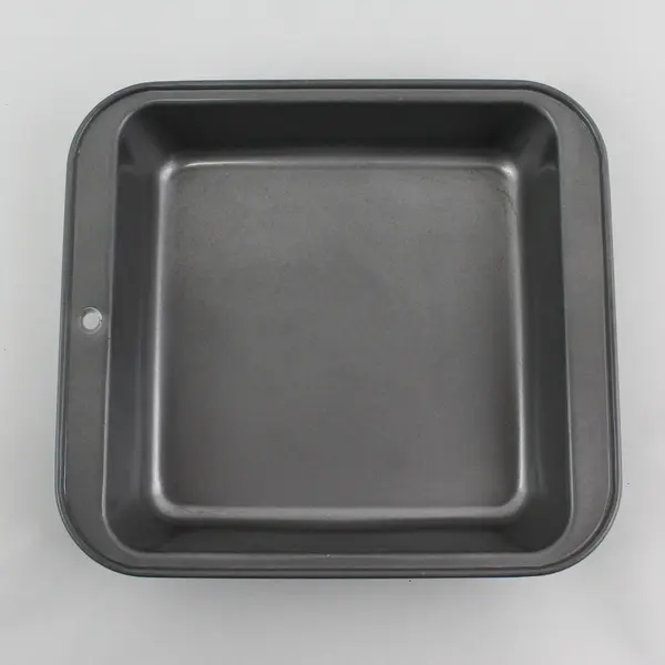 8x8 Non-Stick Square Brownie Cake Pan Silver