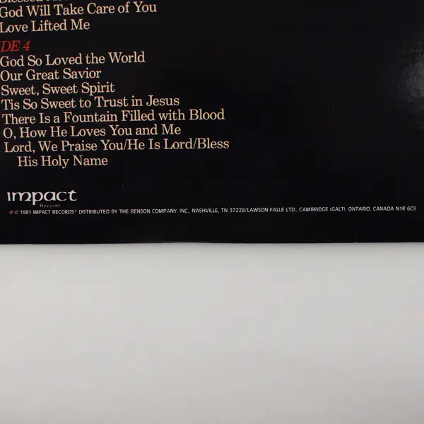 Doug Oldham Golden Treasury Of Hymns Vol 2 Set 12" Vinyl Record