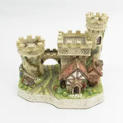 1994 John Hine Studios David Winter Cottages The Guardian Gate W/ Box COA