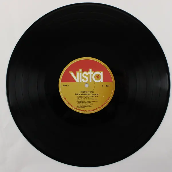The Cathedral Quartet Request Time Record 12" Vinyl Record