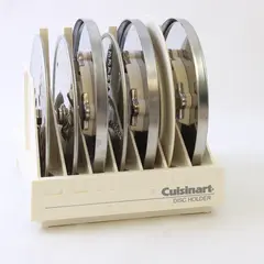 Cuisinart Food Processor Disc Holder with 6 Interchangeable Blades