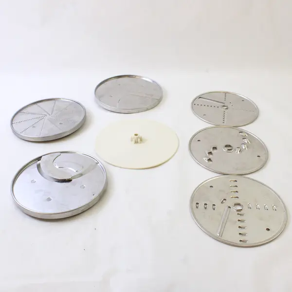 Cuisinart Food Processor Disc Holder with 6 Interchangeable Blades