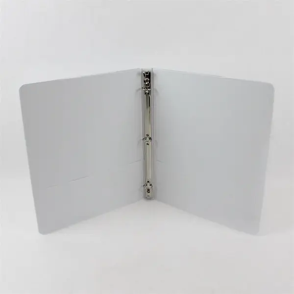 Lot of 4 White 1/2-Inch 3-Ring Binders School Office Supplies