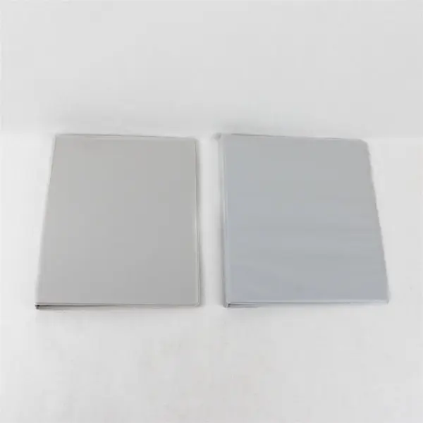 Lot of 4 White 1/2-Inch 3-Ring Binders School Office Supplies