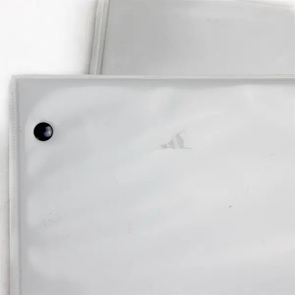 Lot of 4 White 1/2-Inch 3-Ring Binders School Office Supplies