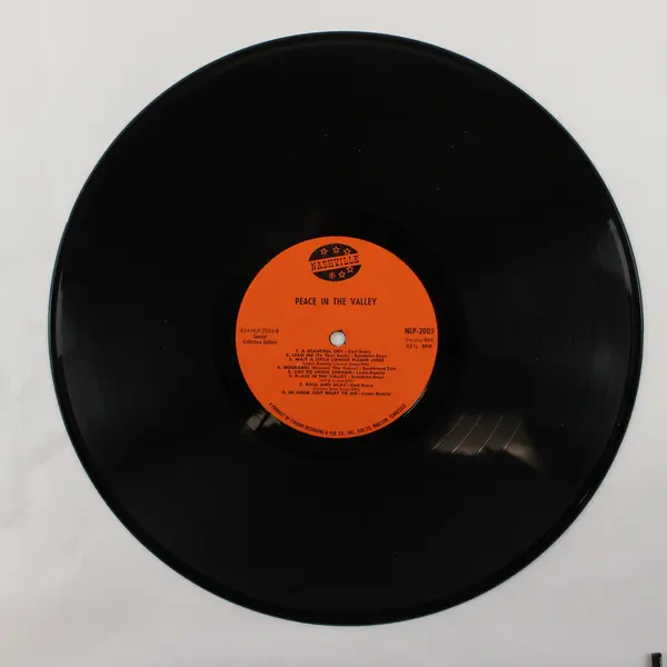 Peace in the Valley 16 Sacred & Gospel Hits 12" Vinyl Record