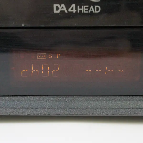 LXI 4-Head VCR Model 580.53448290 Black Vintage VCR Untested AS-IS