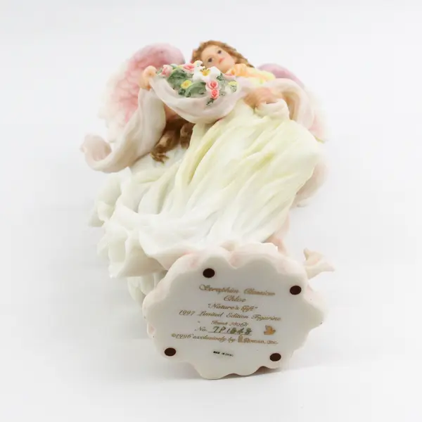 1997 Roman  Inc. Seraphim Classics CHLOE Nature's Gift Angel W/ Box COA