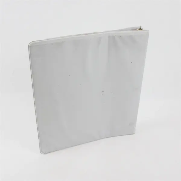 Lot of 3 White 1-Inch 3-Ring Binders Office School Supplies