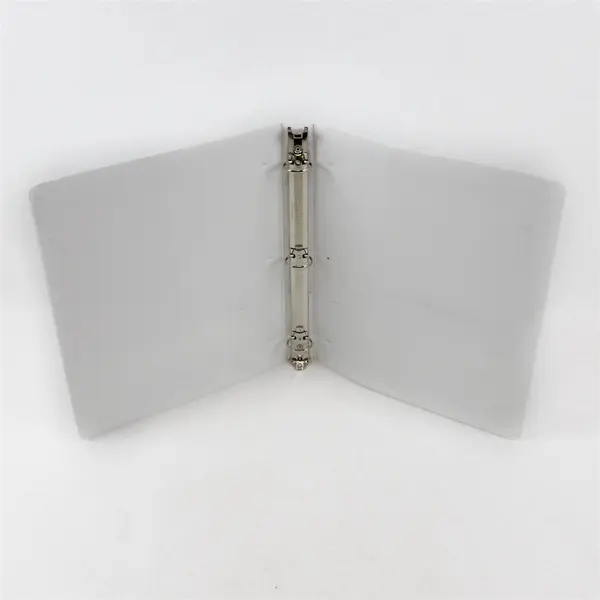 Lot of 3 White 1-Inch 3-Ring Binders Office School Supplies