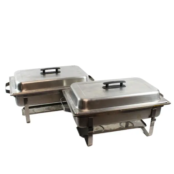 Set of 2 Commercial Countertop Food Warmers for Buffets & Catering 