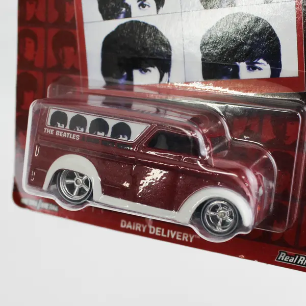 2016 Hot Wheels  Real Riders The Beatles A Hard Day's Night Dairy Delivery  NIP