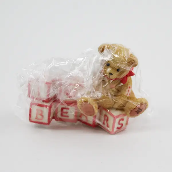 Cherished Teddies By Enesco 1996 "I Love Bears" Bears With Love Letters 902950
