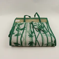 Avon On The Go Roll-Up Straw Mat 71"x35.5" Carry Handles Pocket