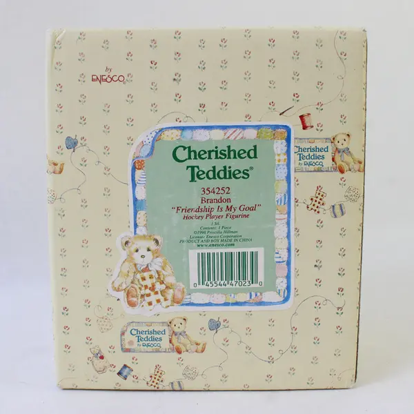 Cherished Teddies By Enesco "Friendship Is My Goal" 1998 Brandon 354252
