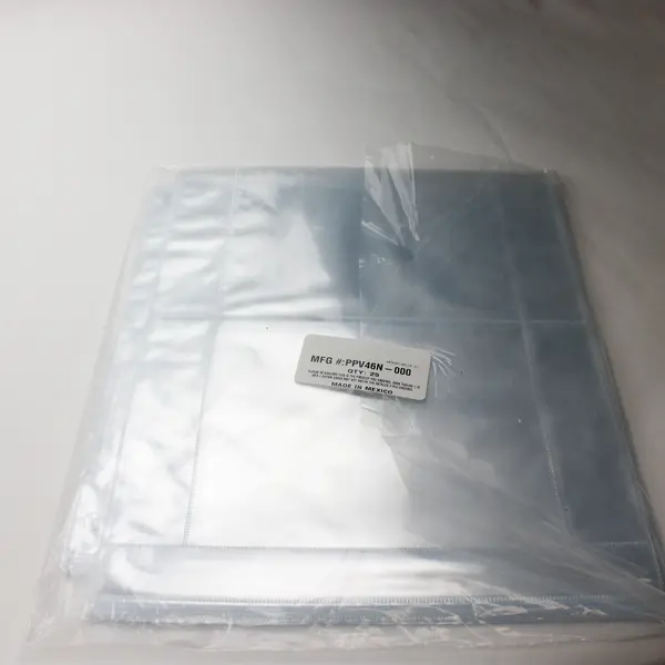 Lot of 51 Assorted Storage Pockets for Binder Cards Coins Stamps