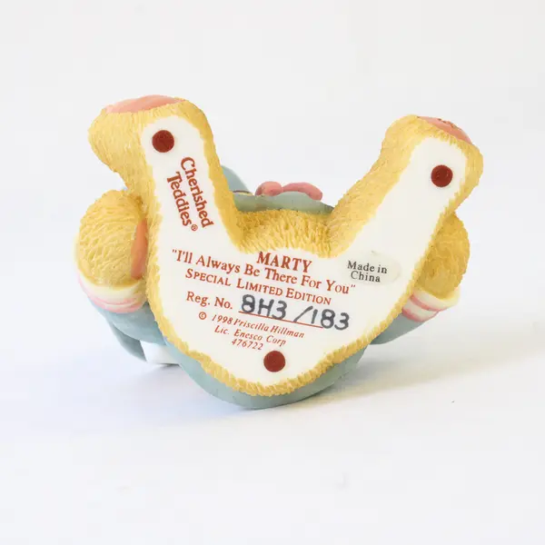 Cherished Teddies By Enesco "I'll Always Be There For You" 1998 Marty 476722