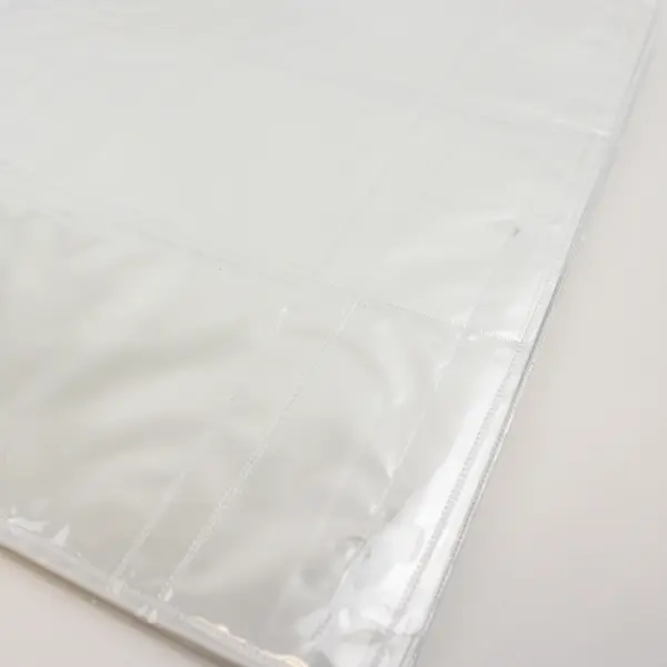 Lot of 14 Clear Binder Pockets Sleeves for Cards Stamps Coins Collectibles