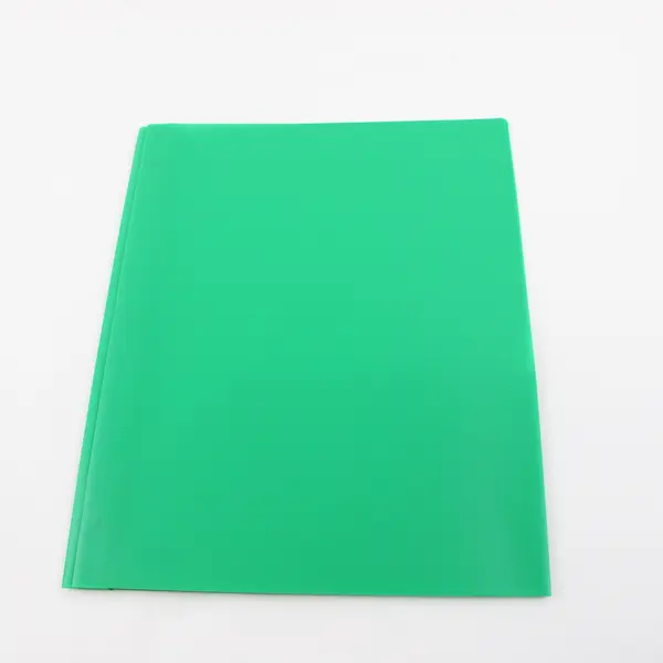 Lot of 4 Staples 2-Pocket Folders Green Office School