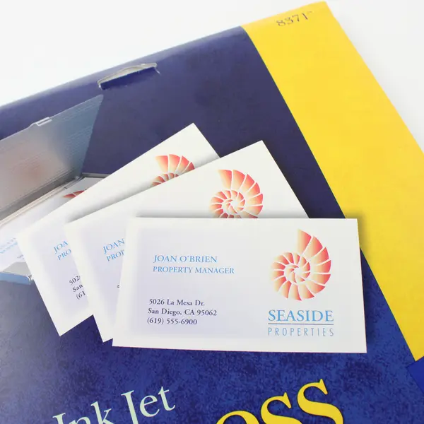 Avery 8371 Ink Jet Business Cards White 2 x 3.5 in Heavyweight