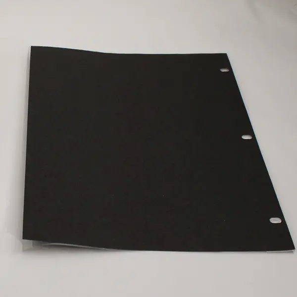 Lot of 19 Black Report Covers w/Clear Front 8.5x11