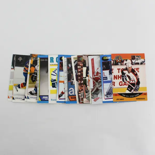 16 1990s Hockey Cards No Duplicates Very Good Pre-Owned