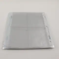 Lot of 30 Clear Photo Pages for Album Stamps Trading Cards Binder